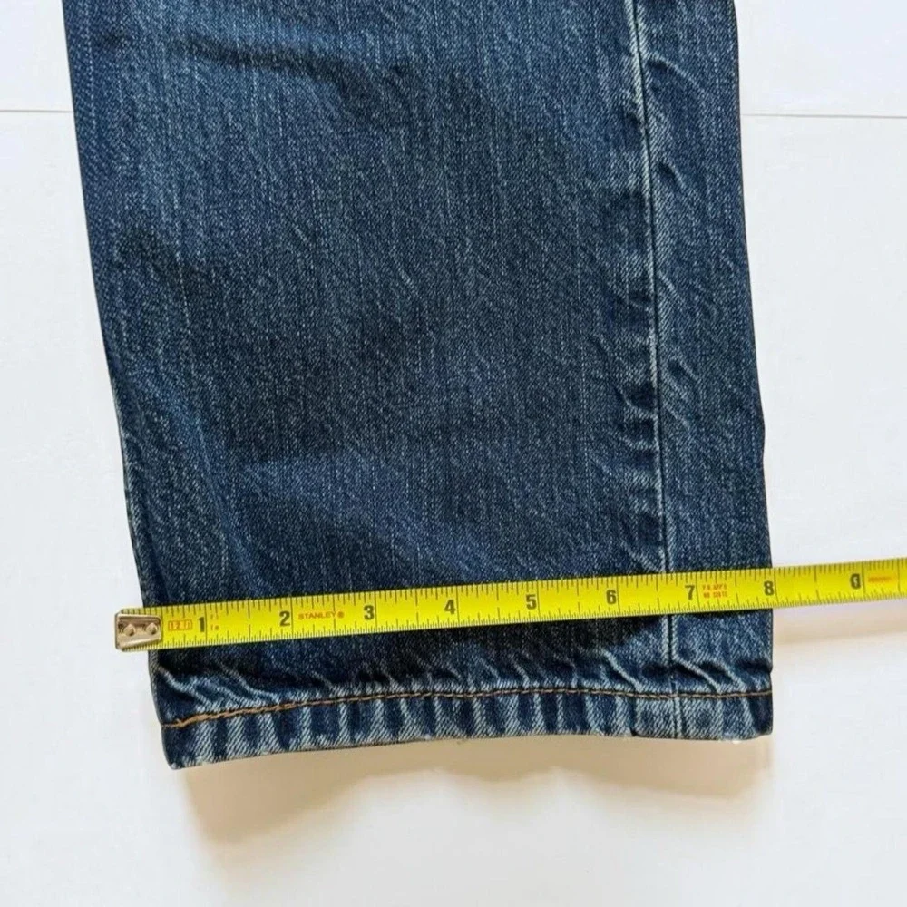 Levis 505 Regular Fit Straight Leg Mens Jeans Medium Wash Blue 32x32